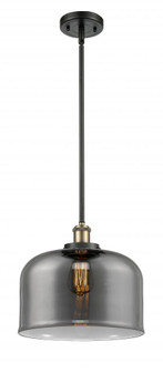 Bell - 1 Light - 12 inch - Black Antique Brass - Mini Pendant (3442|916-1S-BAB-G73-L-LED)