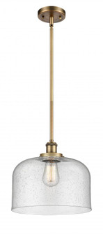 Bell - 1 Light - 12 inch - Brushed Brass - Mini Pendant (3442|916-1S-BB-G74-L-LED)
