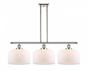 Bell - 3 Light - 36 inch - Polished Nickel - Stem Hung - Island Light (3442|916-3I-PN-G71-L-LED)