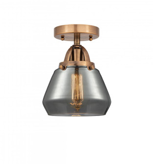 Fulton - 1 Light - 7 inch - Antique Copper - Semi-Flush Mount (3442|288-1C-AC-G173)