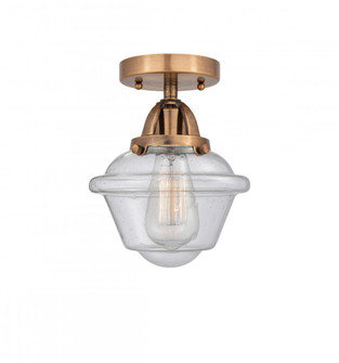 Oxford - 1 Light - 8 inch - Antique Copper - Semi-Flush Mount (3442|288-1C-AC-G534)