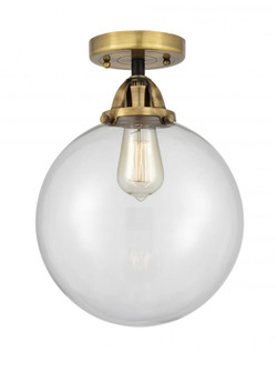 Beacon - 1 Light - 10 inch - Black Antique Brass - Semi-Flush Mount (3442|288-1C-BAB-G202-10)