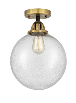 Beacon - 1 Light - 10 inch - Black Antique Brass - Semi-Flush Mount (3442|288-1C-BAB-G204-10)