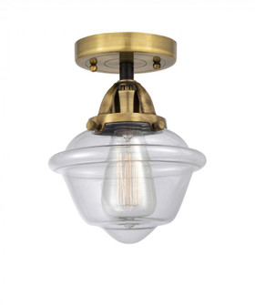 Oxford - 1 Light - 8 inch - Black Antique Brass - Semi-Flush Mount (3442|288-1C-BAB-G532)