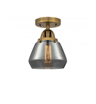 Fulton - 1 Light - 7 inch - Brushed Brass - Semi-Flush Mount (3442|288-1C-BB-G173-LED)