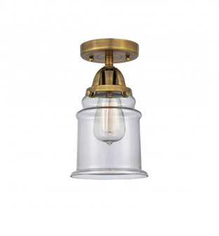 Canton - 1 Light - 6 inch - Brushed Brass - Semi-Flush Mount (3442|288-1C-BB-G182)