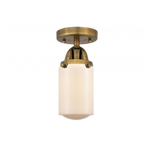 Dover - 1 Light - 5 inch - Brushed Brass - Semi-Flush Mount (3442|288-1C-BB-G311)