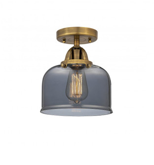 Bell - 1 Light - 8 inch - Brushed Brass - Semi-Flush Mount (3442|288-1C-BB-G73)