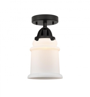 Canton - 1 Light - 6 inch - Matte Black - Semi-Flush Mount (3442|288-1C-BK-G181)