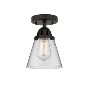 Cone - 1 Light - 6 inch - Matte Black - Semi-Flush Mount (3442|288-1C-BK-G62)