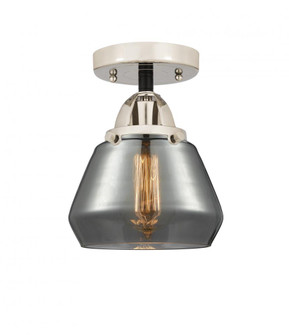 Fulton - 1 Light - 7 inch - Black Polished Nickel - Semi-Flush Mount (3442|288-1C-BPN-G173-LED)