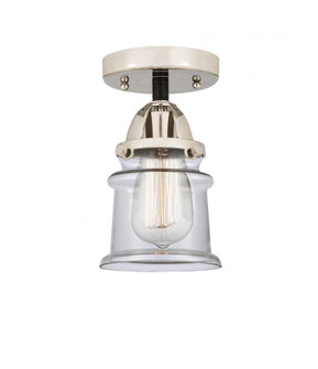 Canton - 1 Light - 5 inch - Black Polished Nickel - Semi-Flush Mount (3442|288-1C-BPN-G182S)