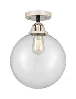 Beacon - 1 Light - 10 inch - Black Polished Nickel - Semi-Flush Mount (3442|288-1C-BPN-G202-10)