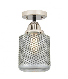 Stanton - 1 Light - 6 inch - Black Polished Nickel - Semi-Flush Mount (3442|288-1C-BPN-G262)