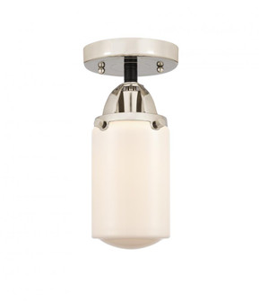 Dover - 1 Light - 5 inch - Black Polished Nickel - Semi-Flush Mount (3442|288-1C-BPN-G311)