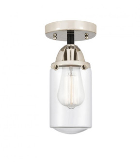 Dover - 1 Light - 5 inch - Black Polished Nickel - Semi-Flush Mount (3442|288-1C-BPN-G312-LED)