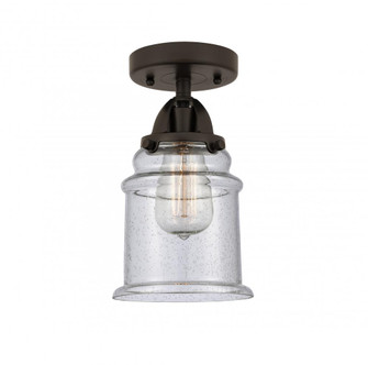 Canton - 1 Light - 6 inch - Oil Rubbed Bronze - Semi-Flush Mount (3442|288-1C-OB-G184)
