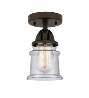 Canton - 1 Light - 5 inch - Oil Rubbed Bronze - Semi-Flush Mount (3442|288-1C-OB-G184S-LED)