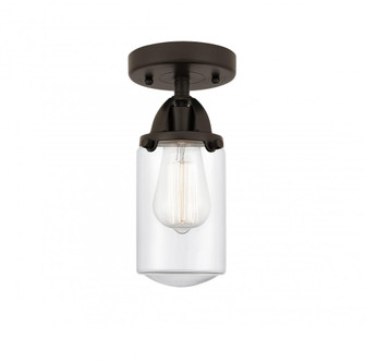 Dover - 1 Light - 5 inch - Oil Rubbed Bronze - Semi-Flush Mount (3442|288-1C-OB-G312)
