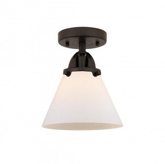 Cone - 1 Light - 8 inch - Oil Rubbed Bronze - Semi-Flush Mount (3442|288-1C-OB-G41)