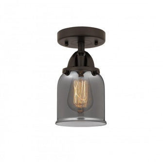 Bell - 1 Light - 5 inch - Oil Rubbed Bronze - Semi-Flush Mount (3442|288-1C-OB-G53-LED)