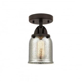 Bell - 1 Light - 5 inch - Oil Rubbed Bronze - Semi-Flush Mount (3442|288-1C-OB-G58)