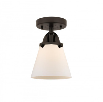 Cone - 1 Light - 6 inch - Oil Rubbed Bronze - Semi-Flush Mount (3442|288-1C-OB-G61)