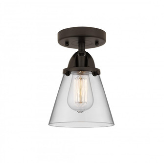 Cone - 1 Light - 6 inch - Oil Rubbed Bronze - Semi-Flush Mount (3442|288-1C-OB-G62)
