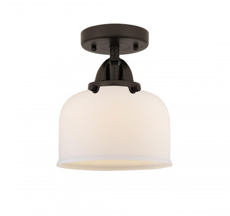 Bell - 1 Light - 8 inch - Oil Rubbed Bronze - Semi-Flush Mount (3442|288-1C-OB-G71)