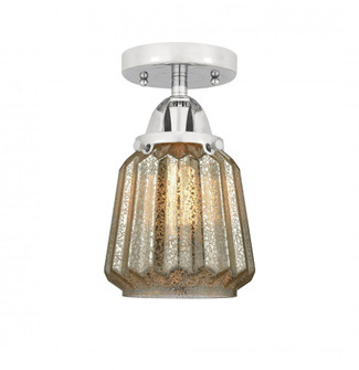 Chatham - 1 Light - 7 inch - Polished Chrome - Semi-Flush Mount (3442|288-1C-PC-G146-LED)