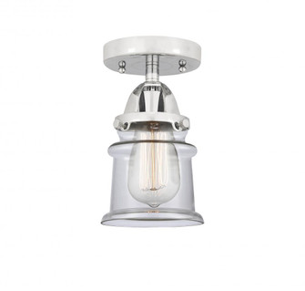 Canton - 1 Light - 5 inch - Polished Chrome - Semi-Flush Mount (3442|288-1C-PC-G182S-LED)