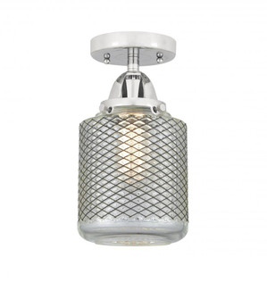 Stanton - 1 Light - 6 inch - Polished Chrome - Semi-Flush Mount (3442|288-1C-PC-G262)