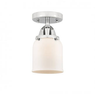 Bell - 1 Light - 5 inch - Polished Chrome - Semi-Flush Mount (3442|288-1C-PC-G51-LED)