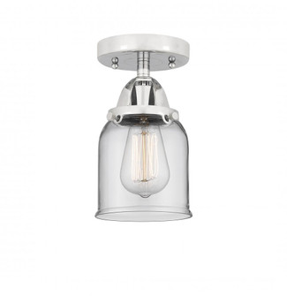 Bell - 1 Light - 5 inch - Polished Chrome - Semi-Flush Mount (3442|288-1C-PC-G52-LED)
