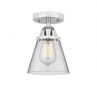 Cone - 1 Light - 6 inch - Polished Chrome - Semi-Flush Mount (3442|288-1C-PC-G62-LED)