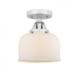 Bell - 1 Light - 8 inch - Polished Chrome - Semi-Flush Mount (3442|288-1C-PC-G71)