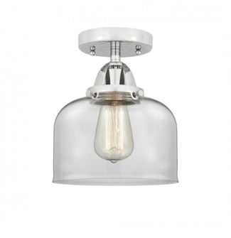 Bell - 1 Light - 8 inch - Polished Chrome - Semi-Flush Mount (3442|288-1C-PC-G72)