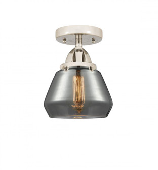 Fulton - 1 Light - 7 inch - Polished Nickel - Semi-Flush Mount (3442|288-1C-PN-G173)