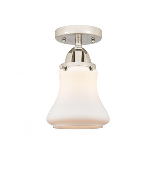 Bellmont - 1 Light - 6 inch - Polished Nickel - Semi-Flush Mount (3442|288-1C-PN-G191)