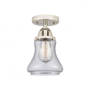 Bellmont - 1 Light - 6 inch - Polished Nickel - Semi-Flush Mount (3442|288-1C-PN-G194)