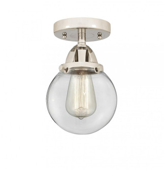 Beacon - 1 Light - 6 inch - Polished Nickel - Semi-Flush Mount (3442|288-1C-PN-G202-6)