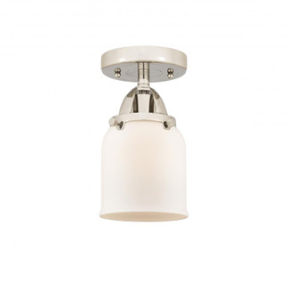 Bell - 1 Light - 5 inch - Polished Nickel - Semi-Flush Mount (3442|288-1C-PN-G51)