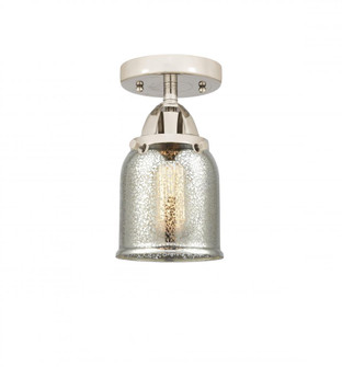 Bell - 1 Light - 5 inch - Polished Nickel - Semi-Flush Mount (3442|288-1C-PN-G58)