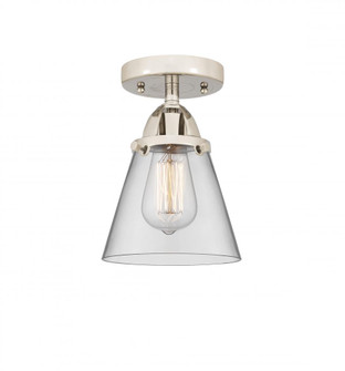 Cone - 1 Light - 6 inch - Polished Nickel - Semi-Flush Mount (3442|288-1C-PN-G62)