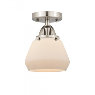 Fulton - 1 Light - 7 inch - Brushed Satin Nickel - Semi-Flush Mount (3442|288-1C-SN-G171-LED)
