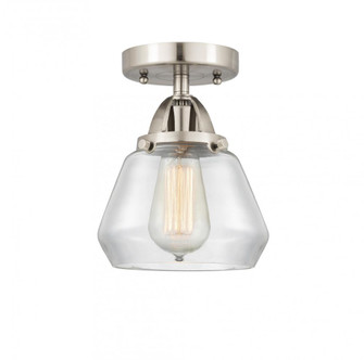 Fulton - 1 Light - 7 inch - Brushed Satin Nickel - Semi-Flush Mount (3442|288-1C-SN-G172-LED)