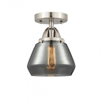 Fulton - 1 Light - 7 inch - Brushed Satin Nickel - Semi-Flush Mount (3442|288-1C-SN-G173)