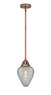 Geneseo - 1 Light - 7 inch - Antique Copper - Stem hung - Mini Pendant (3442|288-1S-AC-G165)