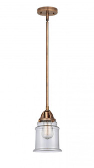 Canton - 1 Light - 6 inch - Antique Copper - Stem hung - Mini Pendant (3442|288-1S-AC-G182)
