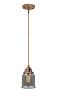 Bell - 1 Light - 5 inch - Antique Copper - Stem hung - Mini Pendant (3442|288-1S-AC-G53)